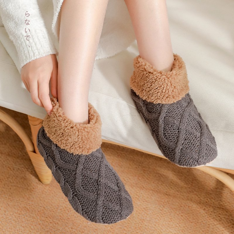 Floor Winter Home Non-slip Slippers Socks - Image 10