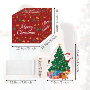 Christmas Money Box For Cash Gift Pull Surprise
