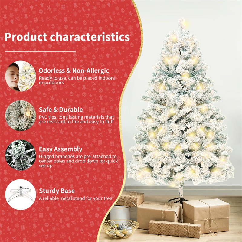 Christmas Tree PVC Artificial Snow - Image 3