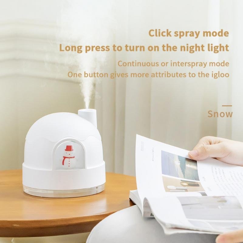 USB Igloo Humidifier With Heavy Fog Volume And Silent - Image 4