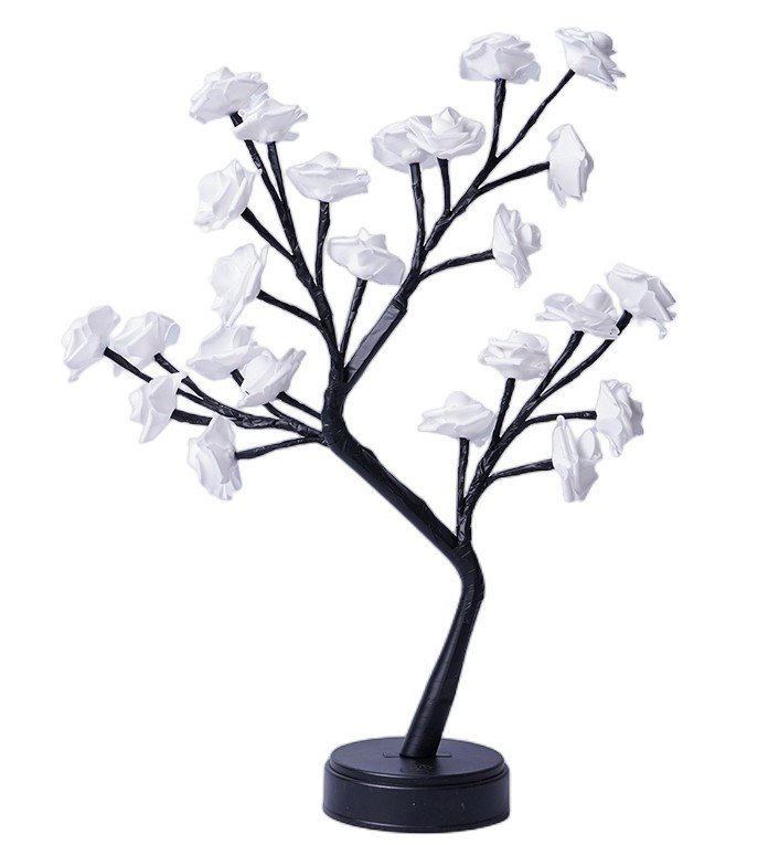 Table Lamp Flower Tree Rose Lamps Fairy Desk Night Lights - Image 10