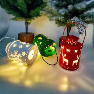 LED Christmas Candle Lantern
