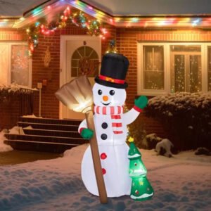 6.2FT Lighted Christmas Inflatable Decoration