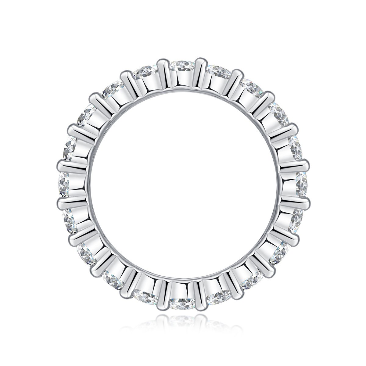 Luo Shen - A Wedding Ring Set With Top-quality Egg-shaped - Image 2