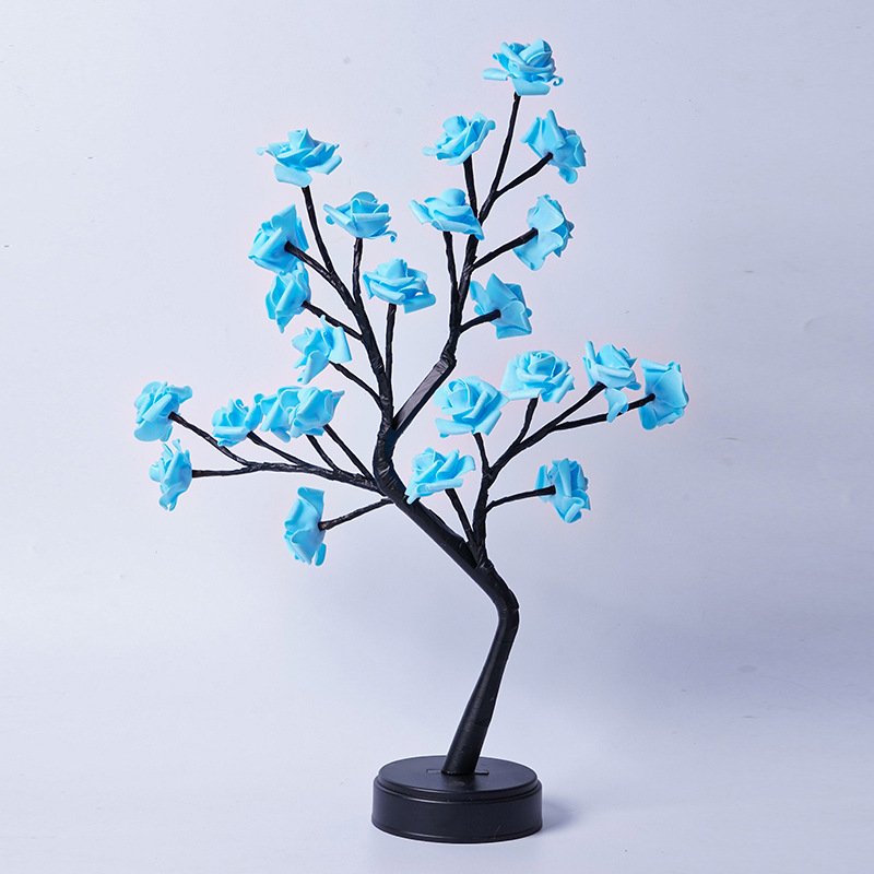 Table Lamp Flower Tree Rose Lamps Fairy Desk Night Lights - Image 6