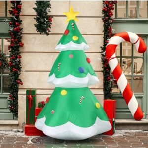 6.9 FT Lighted Christmas Inflatable Decoration