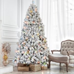 PVC Christmas Tree, Christmas Decorations, With Colored Lights