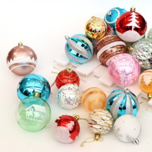Christmas ball, bright ball, 6cm24, Christmas decorations