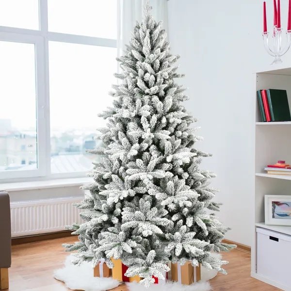 7FT Unlit Christmas Tree - Image 5