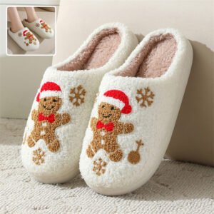 Christmas Non-slip Home Slippers For Women