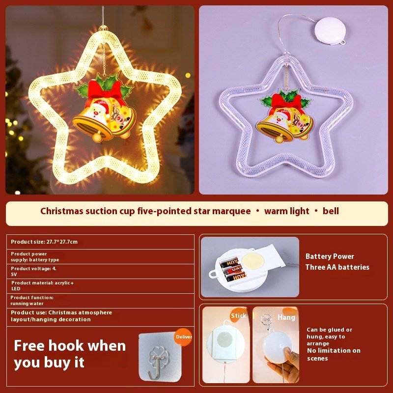 Christmas Star Light for Door & Window - Image 8