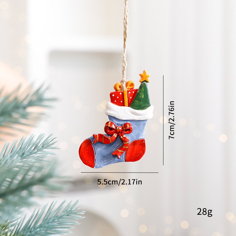Christmas Decorations Cartoon Elk Ornaments - Image 10
