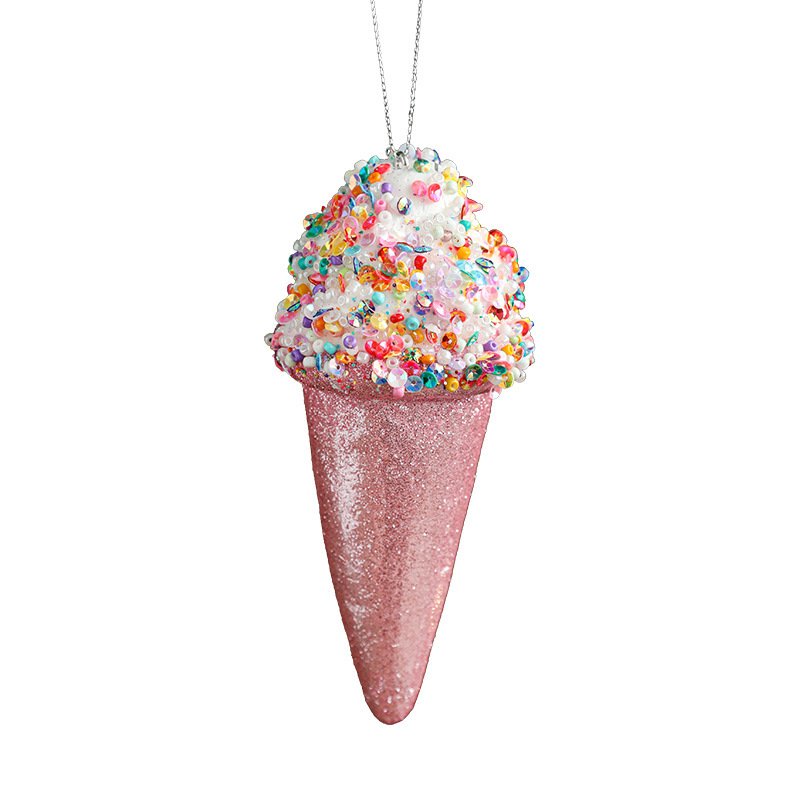 Creative Pendant Ice Cream Christmas Tree Decoration - Image 9