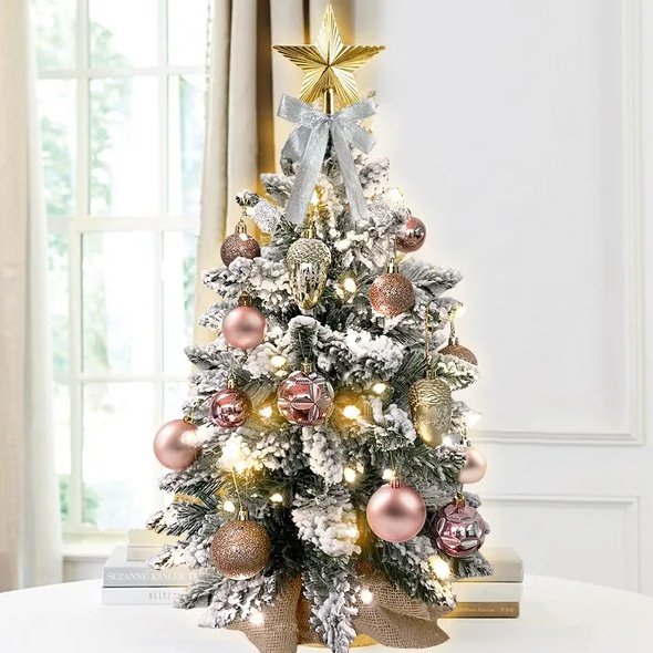 22in Tabletop Christmas Tree With Light Artificial