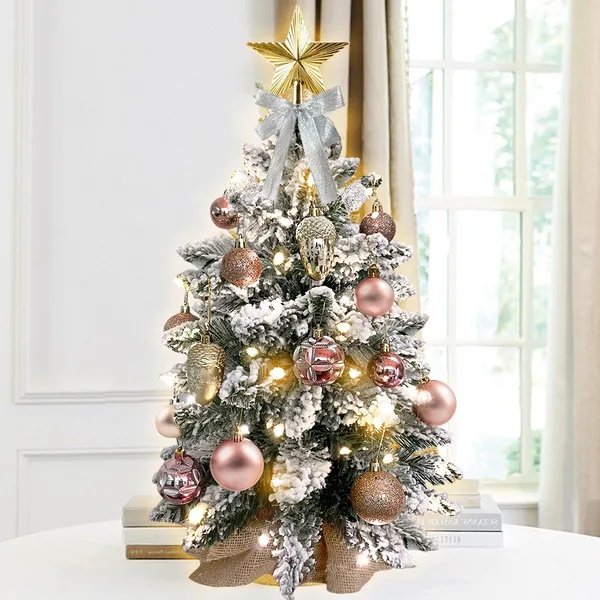 22in Tabletop Christmas Tree With Light Artificial - Image 10