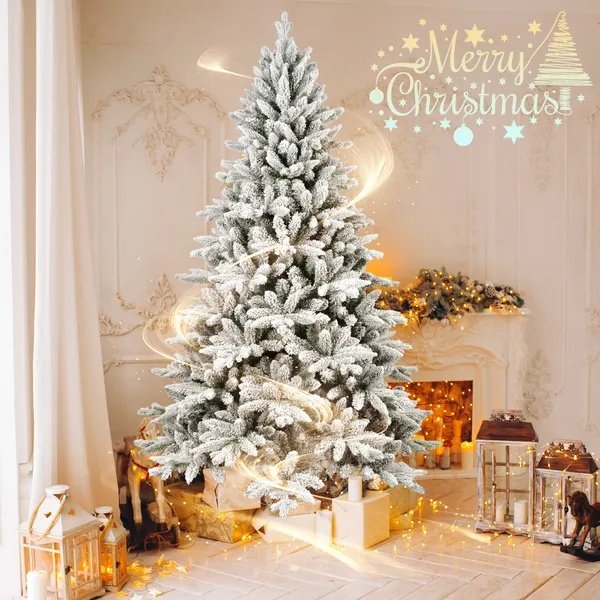 7FT Unlit Christmas Tree - Image 2