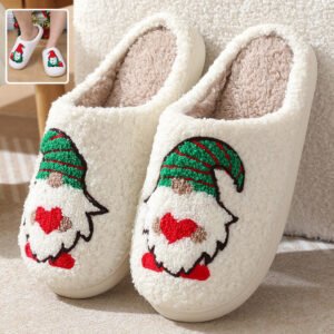 Cute Christmas Home Indoor Slippers for Couple