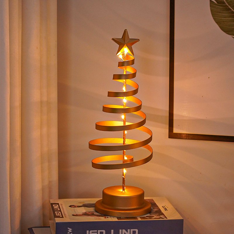 LED Christmas Tree Spiral Light Table - Image 8