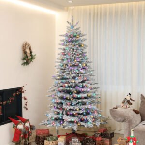 Snow Flocked Artificial Christmas Tree
