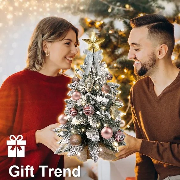 22in Tabletop Christmas Tree With Light Artificial - Image 9