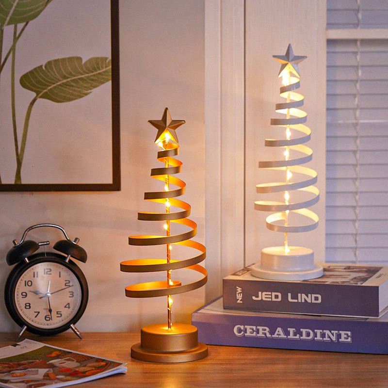 LED Christmas Tree Spiral Light Table - Image 9