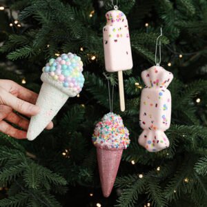 Creative Pendant Ice Cream Christmas Tree Decoration