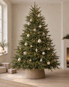 Unlit Artificial Christmas Tree, Green